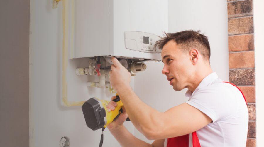 Local water heater installation in Villisca, IA